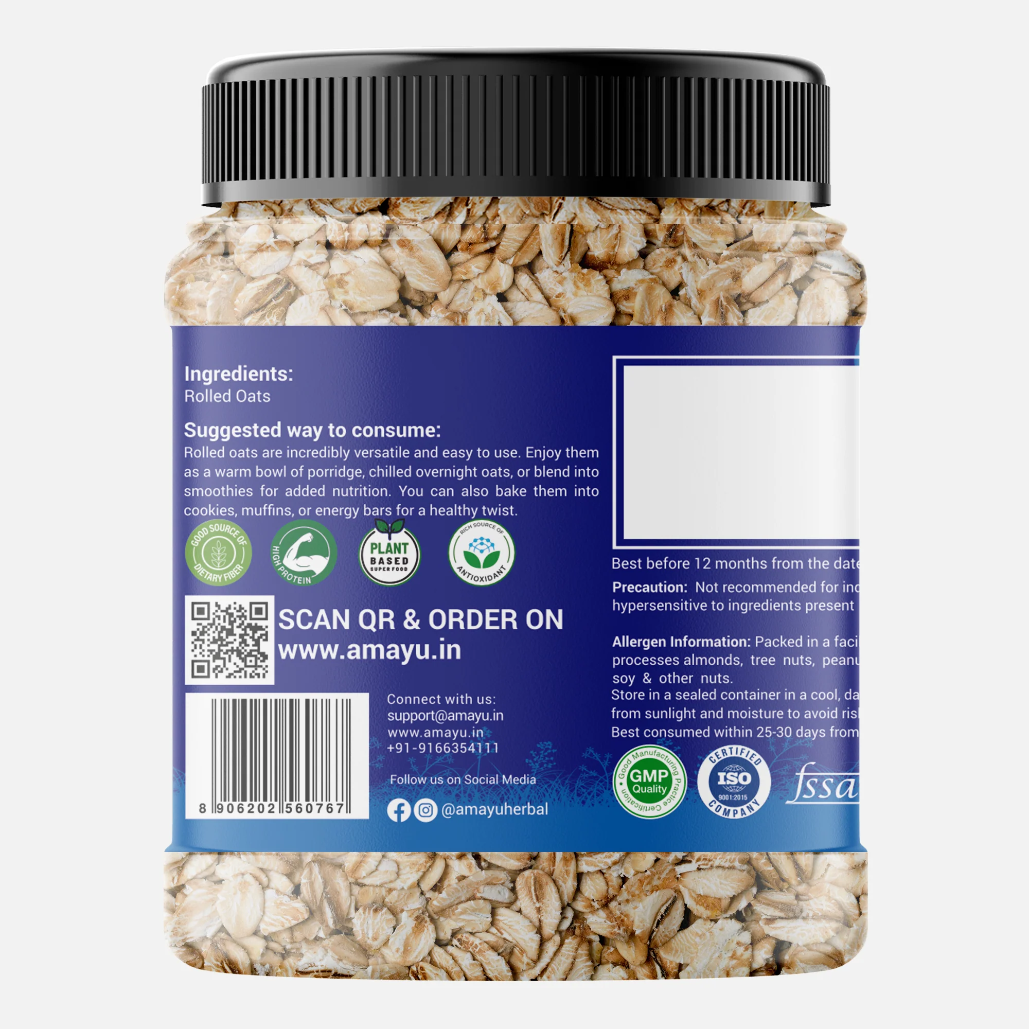 AMAYU Jumbo Rolled Oats - Image 6