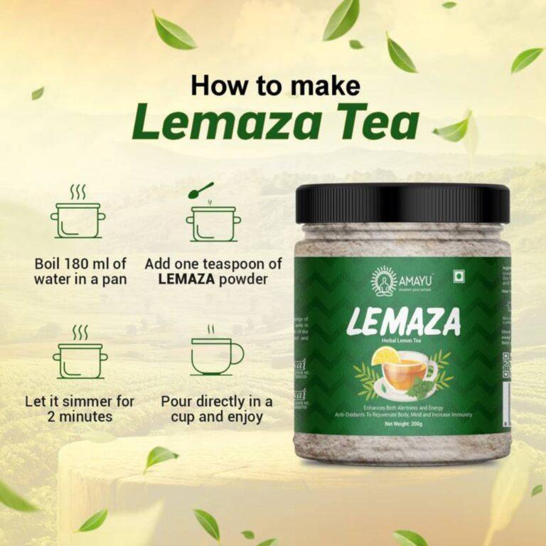 Amayu Lemaza Lemon Tea 200g - Image 8
