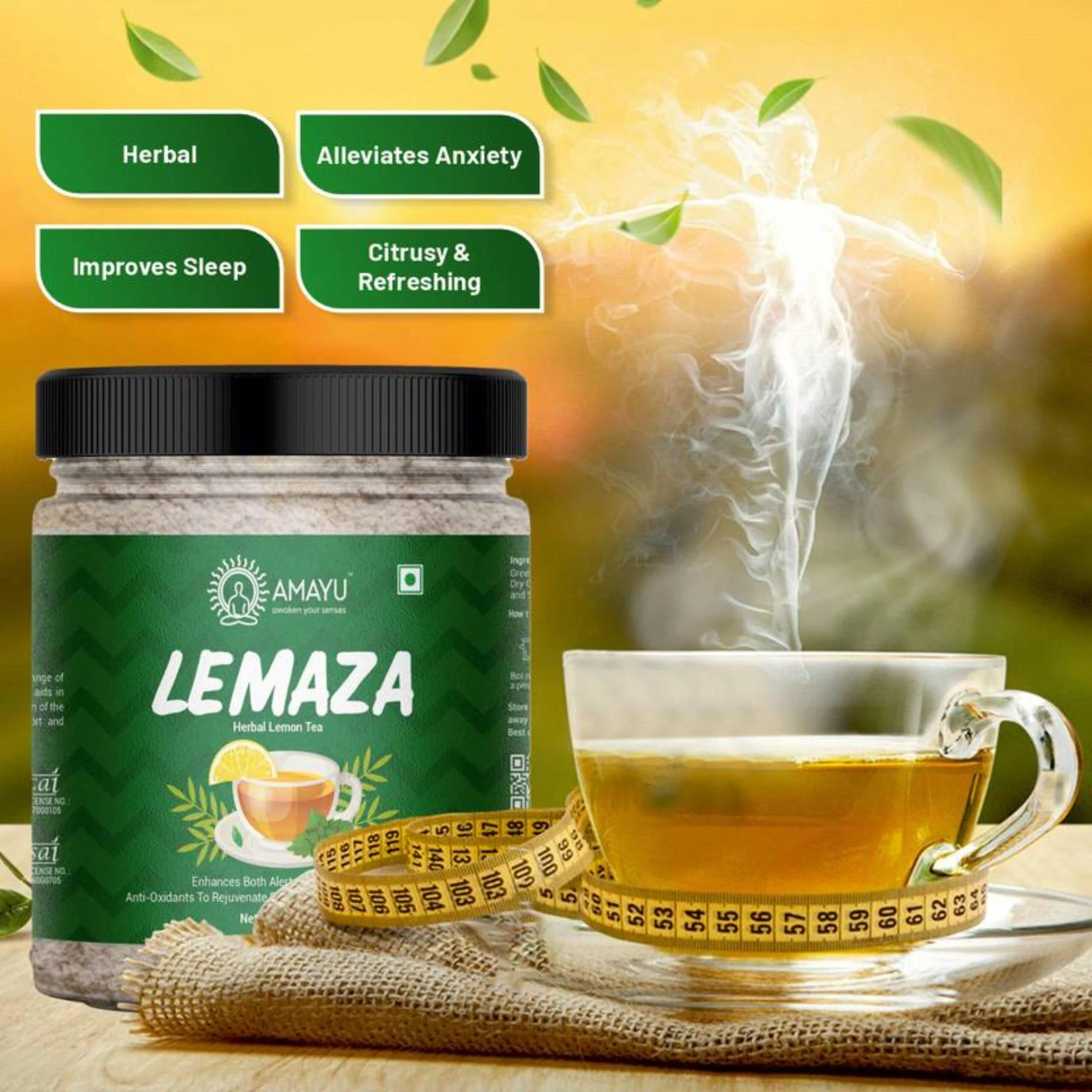 Amayu Lemaza Lemon Tea 200g - Image 5