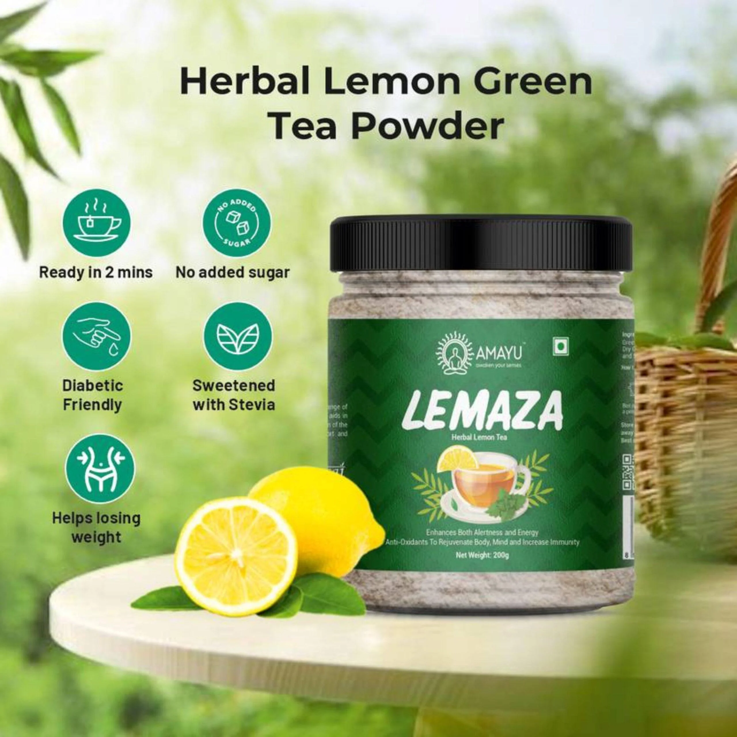 Amayu Lemaza Lemon Tea 200g - Image 4