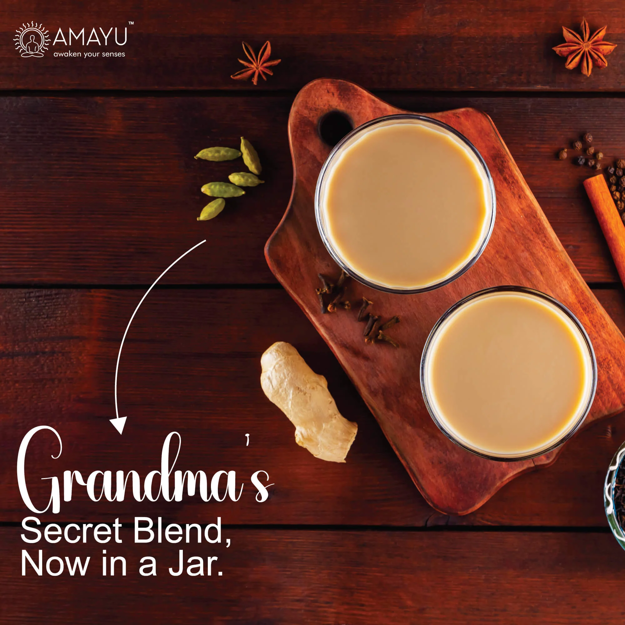AMAYU Classic Chai Masala 100G - Image 7