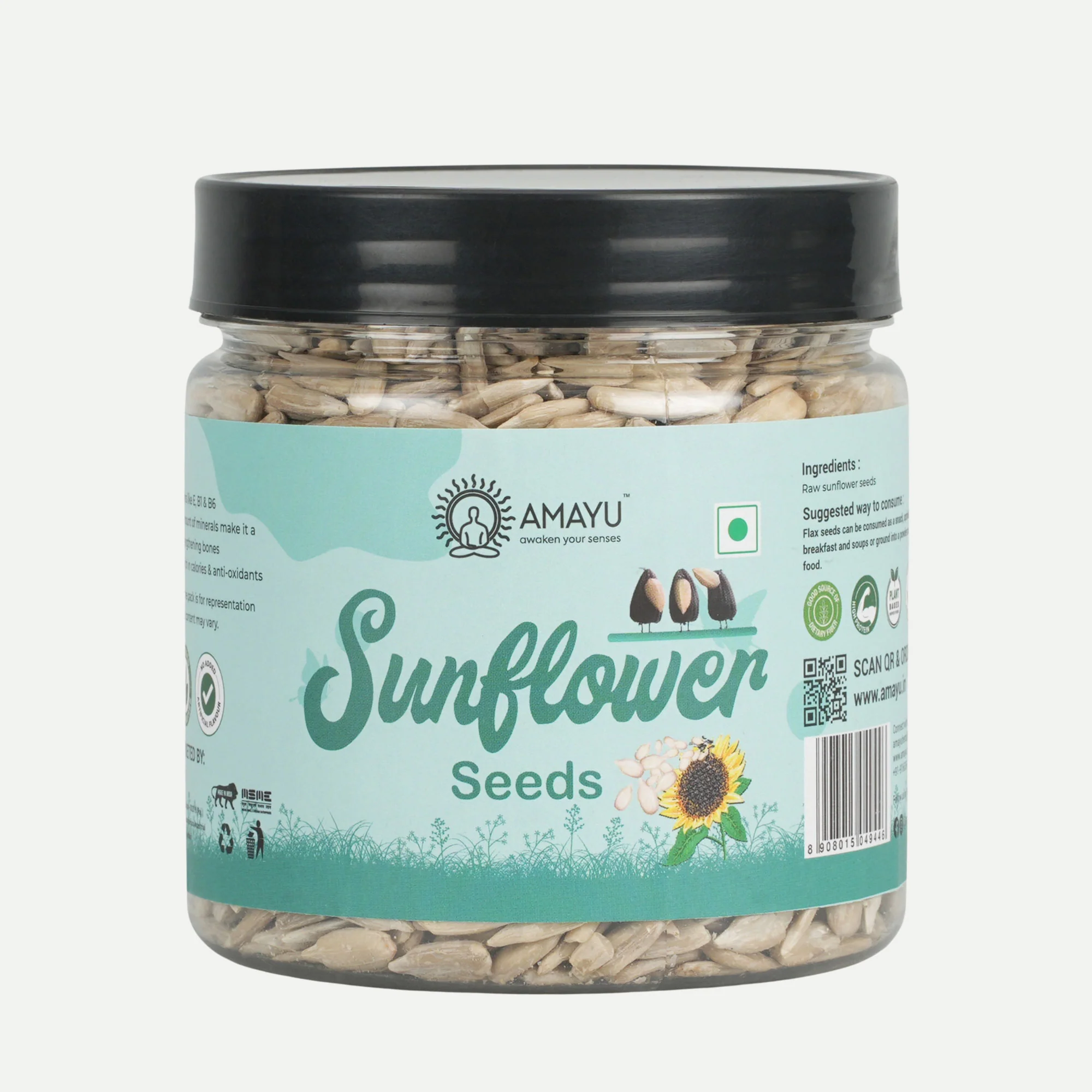 AMAYU Chia Seeds And Sunflower Seeds Combo - Image 4