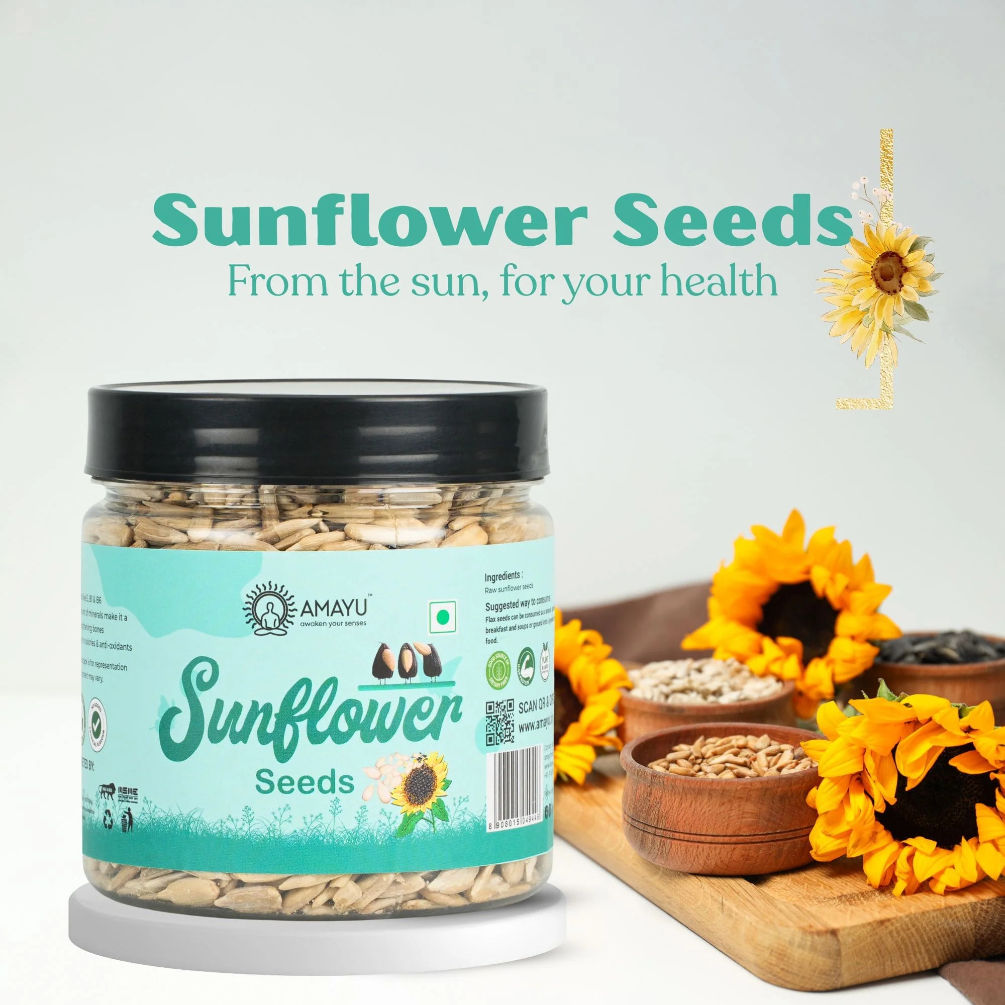Amayu Sunflower Seeds - Image 3