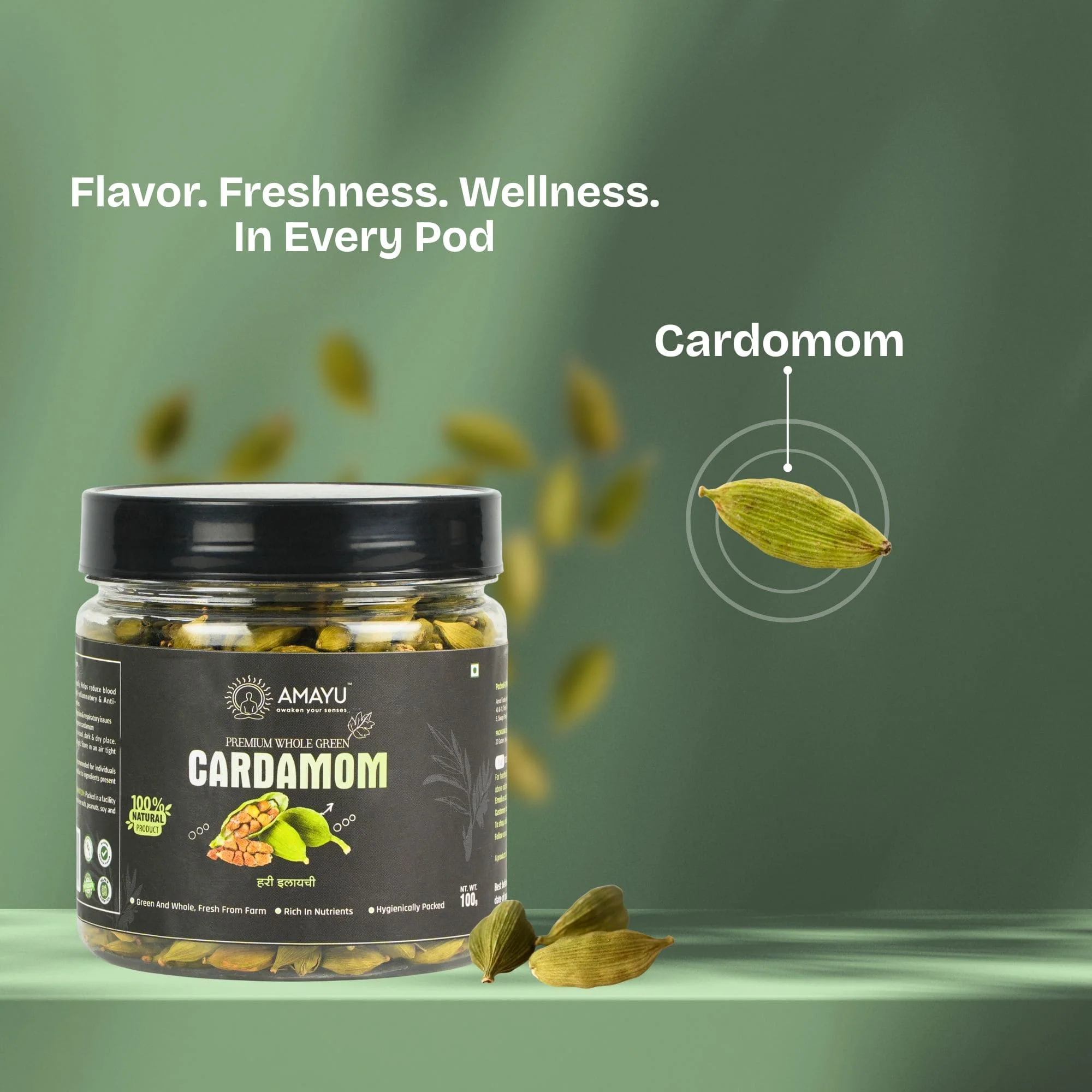 AMAYU Whole Cardamom - Image 5