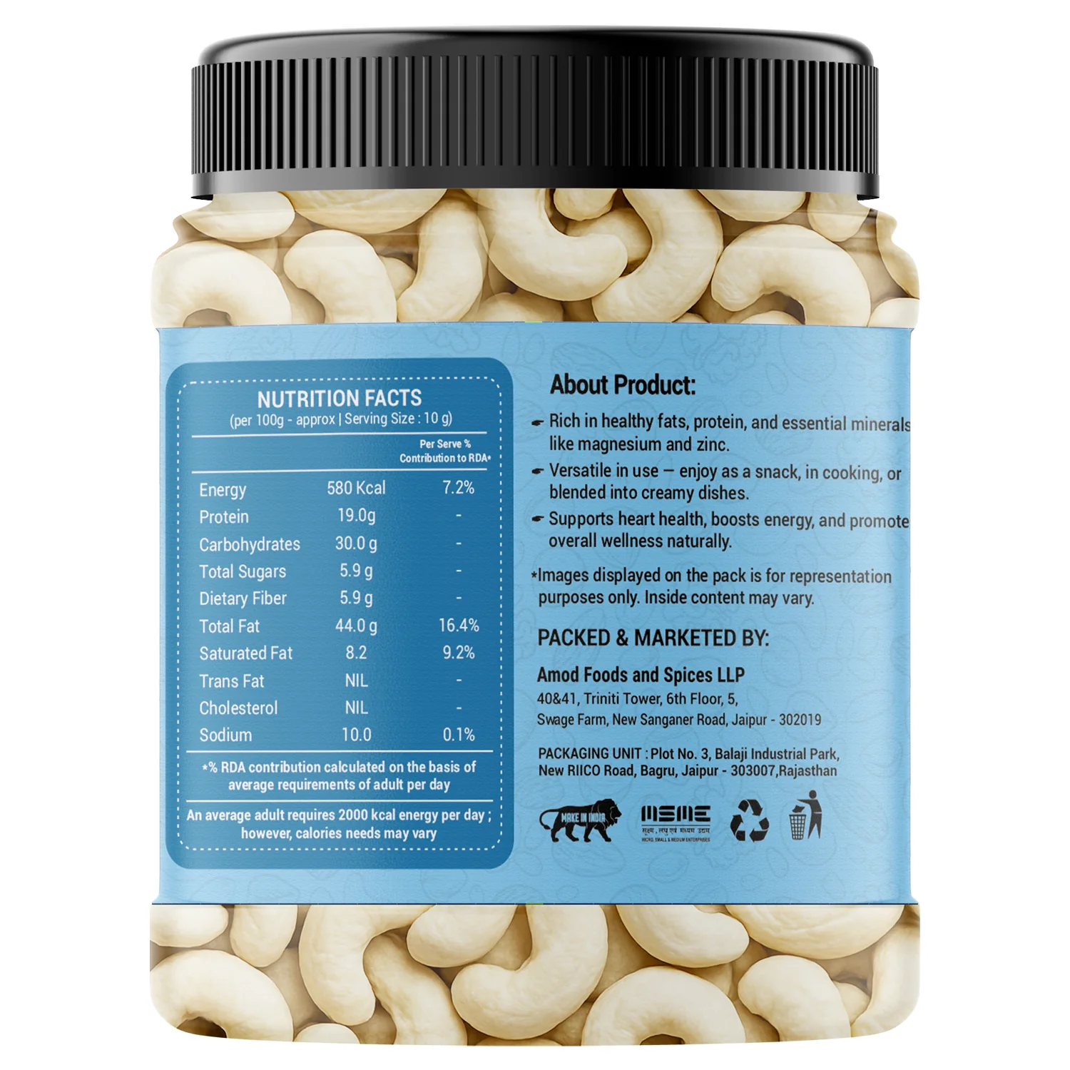 AMAYU Whole Cashews - Image 5