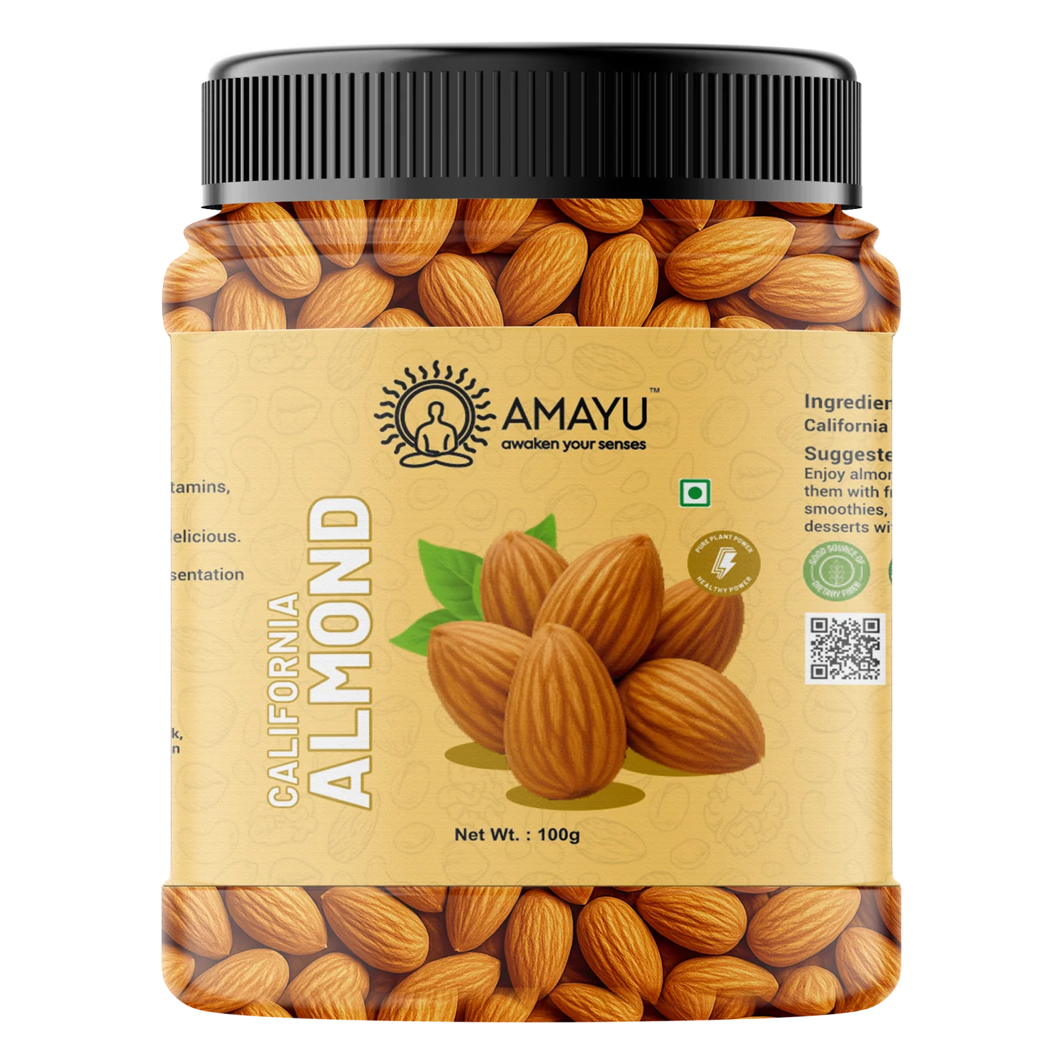 AMAYU Whole California Almonds - Image 3